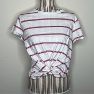 All Saints Carme stripe tee